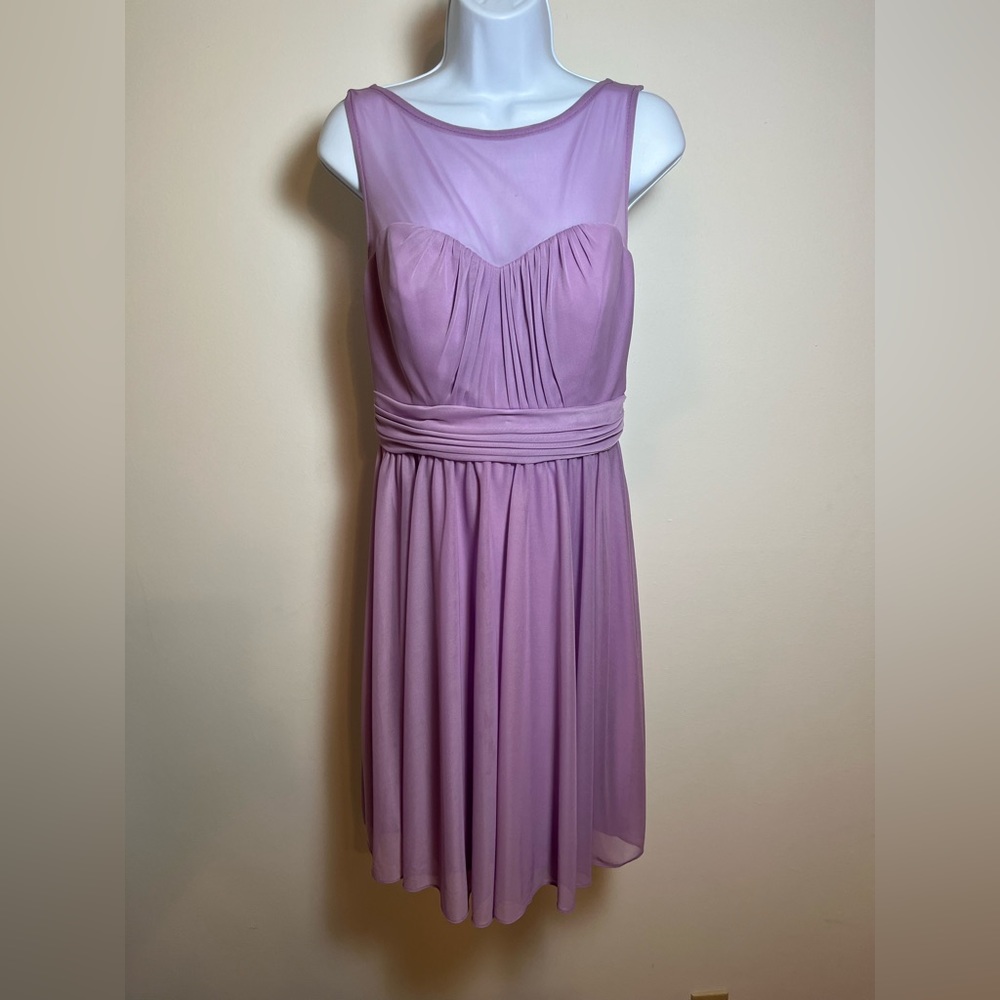 David’s Bridal Wisteria Bridesmaid’s Dress